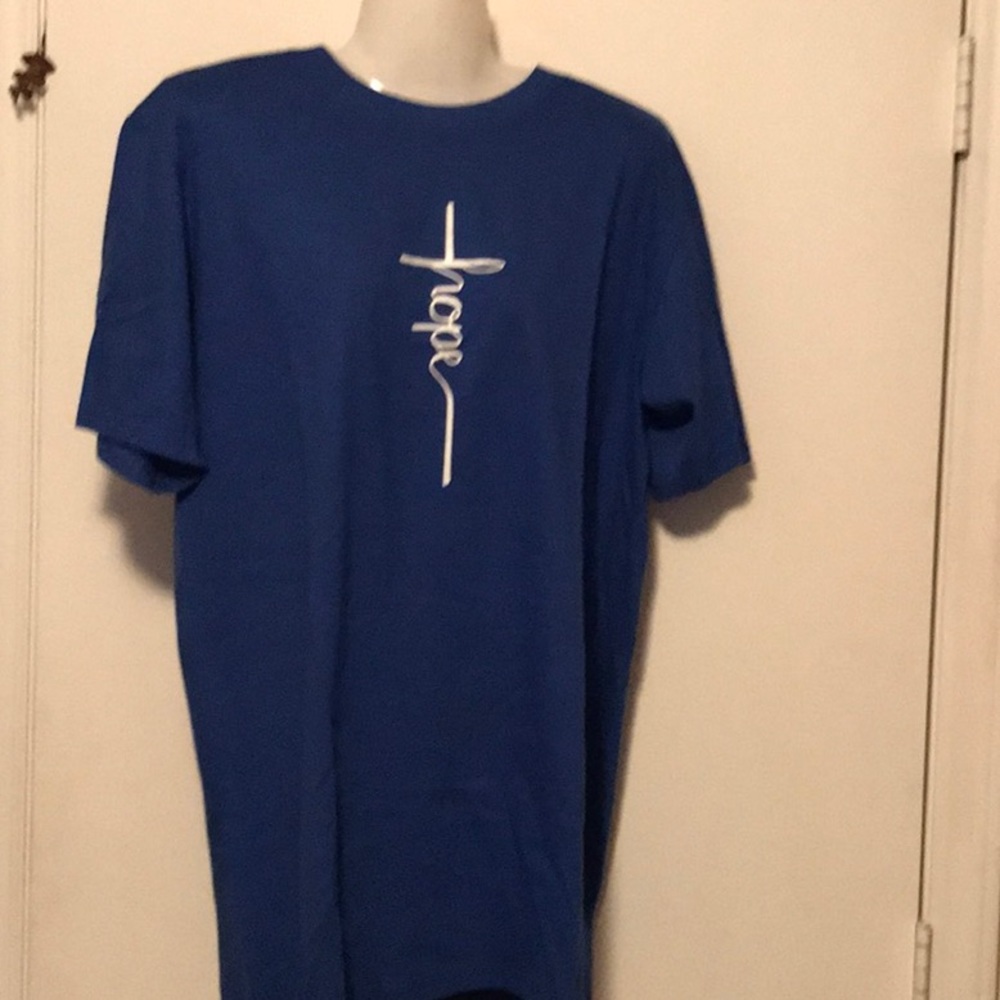 NWOT Crew neck T shirt , HOPE